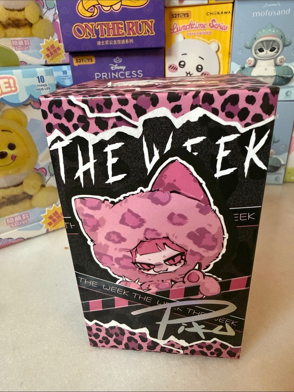THE WEEK Leopard Character Collectible Blind Box! New!